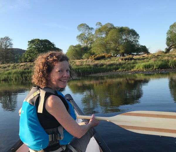 Canoeing on the Spey